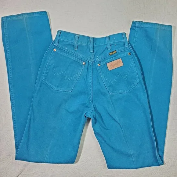 Wrangler Jeans vintage blue 8 - Picture 1 of 10
